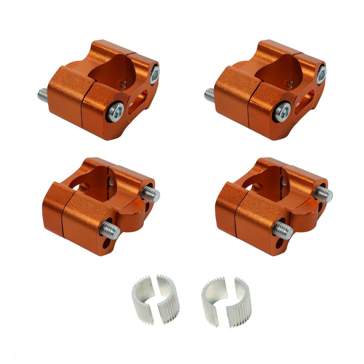 2894-2 ABRAZADERA DE TIMON CNC 001 NARANJA XURI