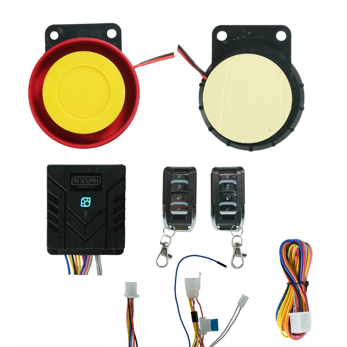 ALARMA DE ENCENDIDO CON CONTROL Y BLUETOOTH XURI