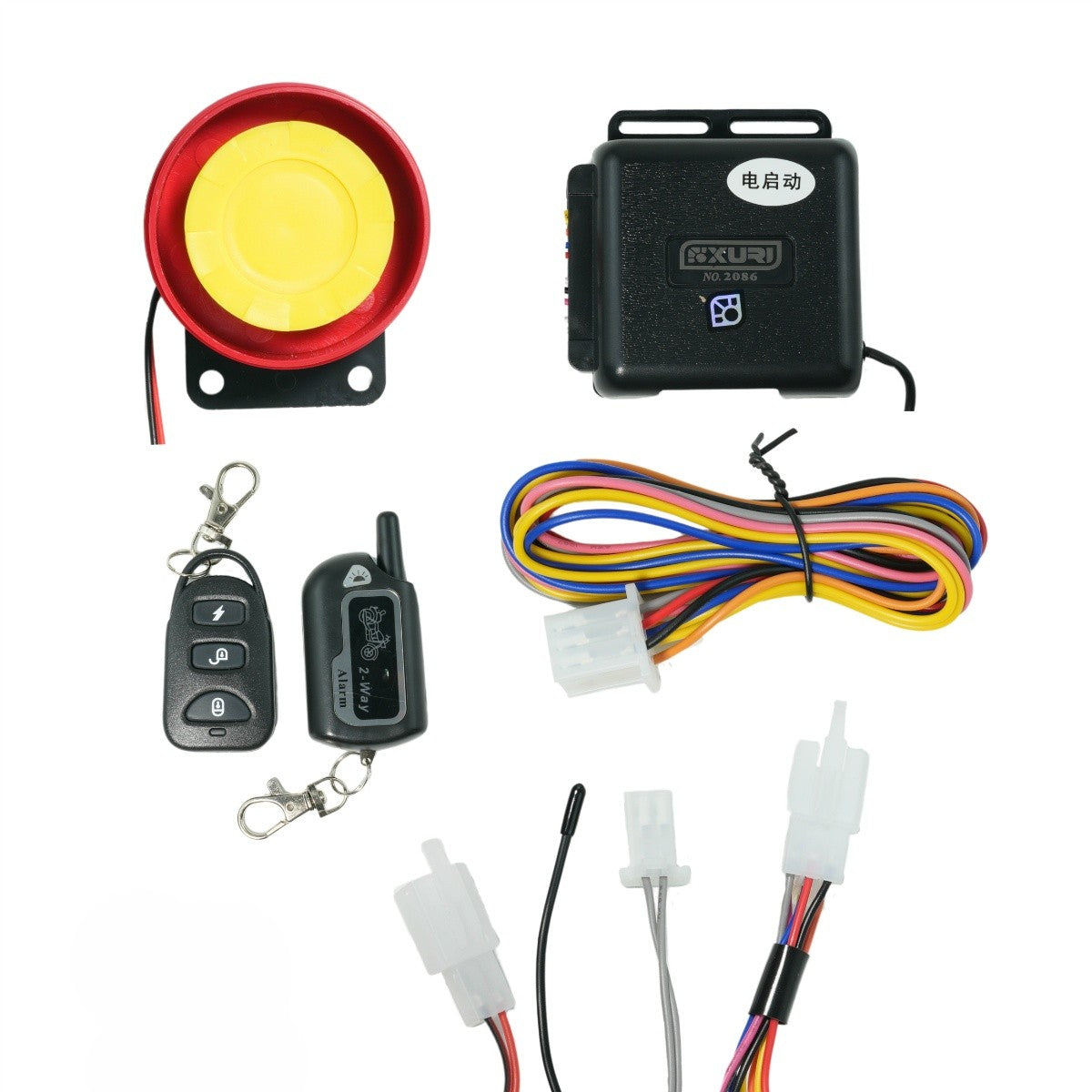 ALARMA DE ENCENDIDO CON CONTROL Y VIBRACION XURI