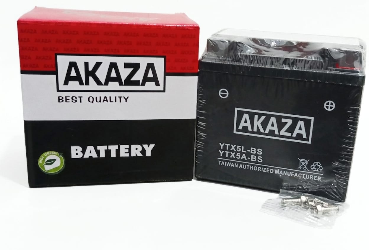1097-2 BATERIA SECA AKAZA YTX5L-BS AKAZA