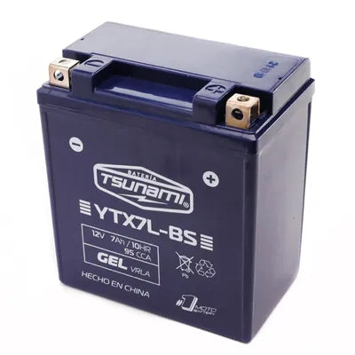 1092- BAT 12V-7Ah (- +) (L113-A70-H129) YTX7L-BS (GEL) TSUNAMI