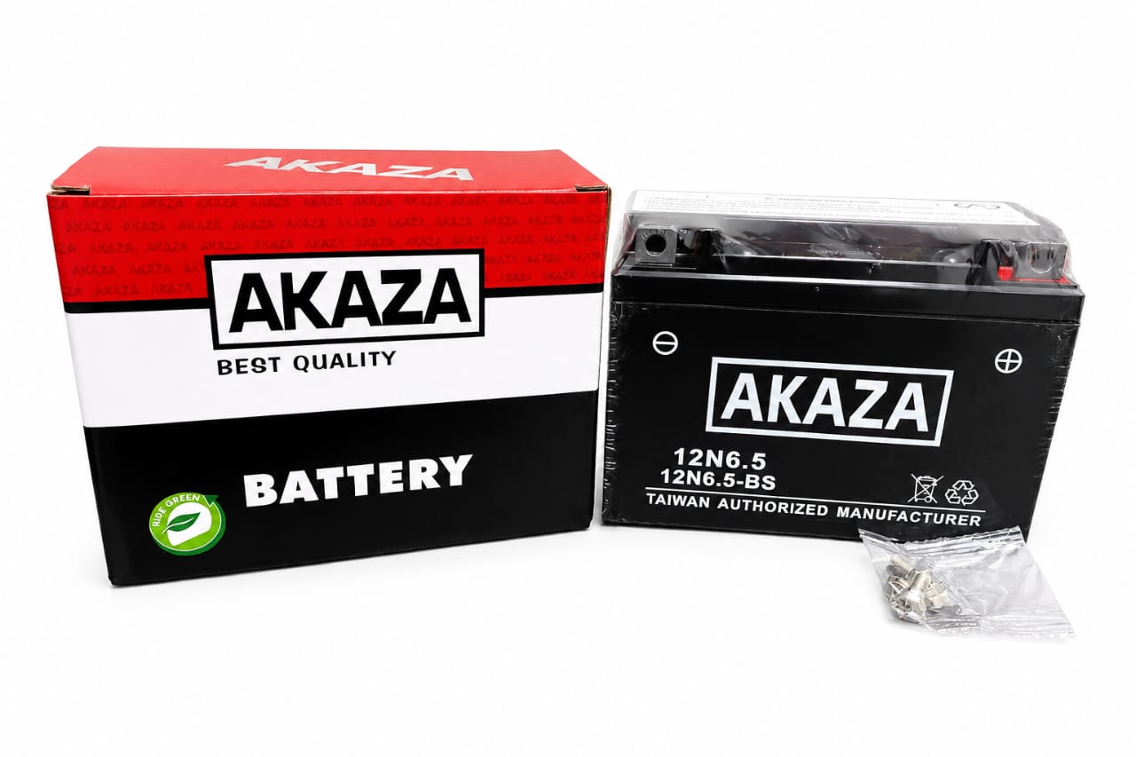 1069-2 BATERIA SECA 12N6.5 AKAZA (CG125) AKAZA