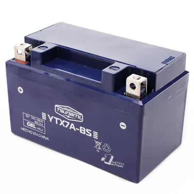 1089- BAT 12V-7Ah (+ ) (L151-A87-H95) YTX7A-BS (GEL) TSUNAMI