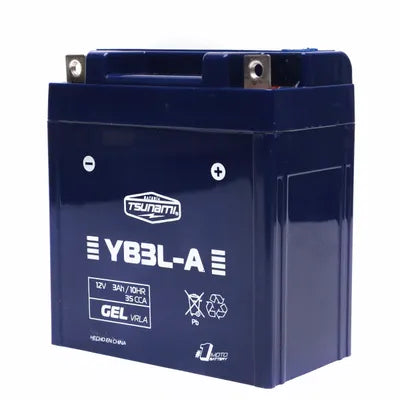 1103- BAT 12V-3Ah (- +) (L98-A56-H109) YB3L-A (GEL) TSUNAMI
