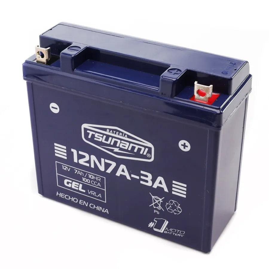 1079-BATERIA 12V-7AH (- +) (L149-A60-H129) 12N7A-3A (GEL) TSUNAMI
